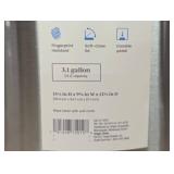 12L Round Step Trash Can - Brightroom™ - Silver