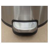 12L Round Step Trash Can - Brightroom™ - Silver