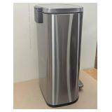 45L D Shape Step Trash Can - Brightroom™: Stainless Steel, 13 Gallon
