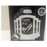 Degree Solid Antiperspirant Deodorant Ultra clear Mens Black+White 2.7oz - 5 Pack