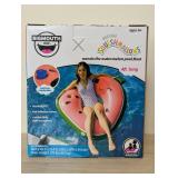 BigMouth Inc X Original Squishmallows Wanda The Watermelon Pool Float 4 Ft Long