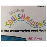 BigMouth Inc X Original Squishmallows Wanda The Watermelon Pool Float 4 Ft Long