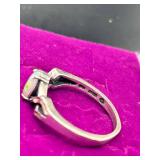 Sterling Silver Ring with Oval Opal Gemstone