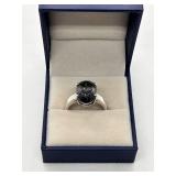 Sterling Silver Ring with Mystic Topaz Stone