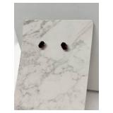 Elegant Pair of Garnet Stud Earrings