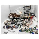 Assorted Lot of Fashion Jewelry Bracelets and Necklaces