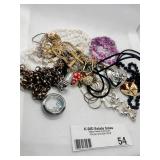 Mixed Lot of Fashion Jewelry Necklaces and Bracelets