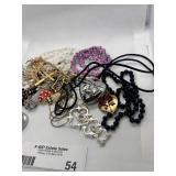 Mixed Lot of Fashion Jewelry Necklaces and Bracelets