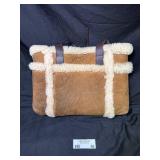 UGG Shearling & Leather Handbag
