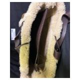 UGG Shearling & Leather Handbag