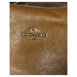 Coach New York Brown Leather Handbag