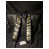 Versace Parfums Black Nylon Backpack