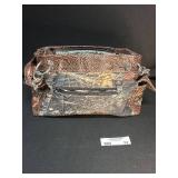 Western-Style Handbag with Revolver Design and Embellishments