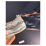 Kate Spade Floral Print Handbag with Leather Trim