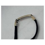 Vintage Ladies Wristwatch with Black Cord Band