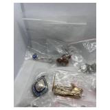 Collection of Assorted Costume Jewelry Earrings