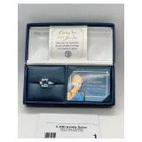 Princess Diana Aqua Allure Diamonesk Ring with Simulated Stones