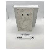 Pair of Elegant Gemstone Earrings