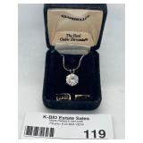 Giambelli Cubic Zirconia Necklace in Original Box