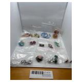 Collection of 10 Pairs of Assorted Fashion Earrings