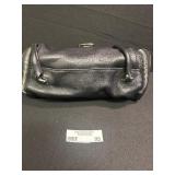 Cole Haan Leather Handbag with Double Zipper and Strap
