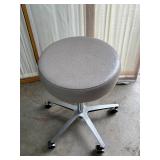 McKesson Entrust Mobile Roller Height Adjustable Salon Tattoo Dental Stool Chair – Smooth Height Adjustment, Durable Base with Casters for Easy Mobility – Comfortable Seating – In Excellent Cond