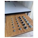 Sammons Preston Upper Extremity Workstation – Adjustable Shelves –  Durable Surfaces – Perfect For Hand & Arm Rehab – Good Condition - Needs Clean Up - Something Was Spilled On It!