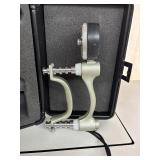 Sammons Preston Jamar Hydraulic Hand Dynamometer with Case – Measures Grip Strength Up to 200 lbs – Five Adjustable Handle Positions for All Hand Sizes – Includes Carrying Case – In Great Cond