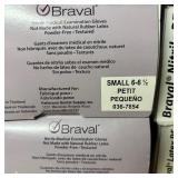 Lot of 10 NEW Braval 036-7847 Nitrile Medical Examination Gloves - Mixed Sizes