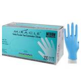 1 Case NEW Adenna MiRACLE 100% Synthetic Nitrile Powder-Free Examination Gloves - Size Small