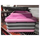 Lot of 4 stepper risers (USED)