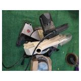 Pro-Tech Table Saw with over 10 blades