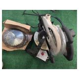 Pro-Tech Table Saw with over 10 blades