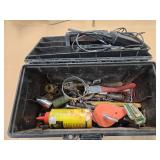 Lot of Hand Tools plus the tool storage box