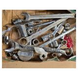 Lot of wrenches and sockets