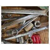 Lot of wrenches and sockets