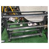 A lot of 3 Tier Commercial Heay-duty Dumbbell rack