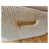 Flexsteel Curved Back Sectional Sofa - Two Electric Reclining Ends