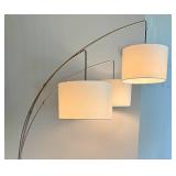 Three Light Arc Floor Lamp