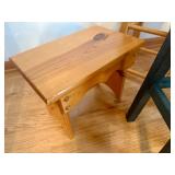 Lot of Misc. Wooden Stools - Including Rooster/Chicken