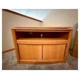 TV Stand with Swivel Top