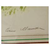 Louis Claude 1940s Color Etchings (Signed)