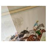 Louis Claude 1940s Color Etchings (Signed)