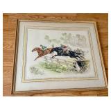 Louis Claude 1940s Color Etchings (Signed)