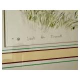 Louis Claude 1940s Color Etchings (Signed)