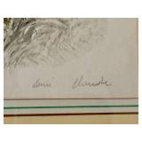 Louis Claude 1940s Color Etchings (Signed)