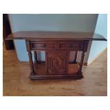 Thomasville Wood Side Board w/ Dropdown Sides