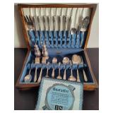 Wm Rogers & Sons Silver Plated Flatware Set