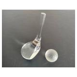 Golf Club & Golf Ball Paperweights