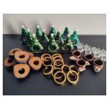 Lot of Asst Napkin Rings
